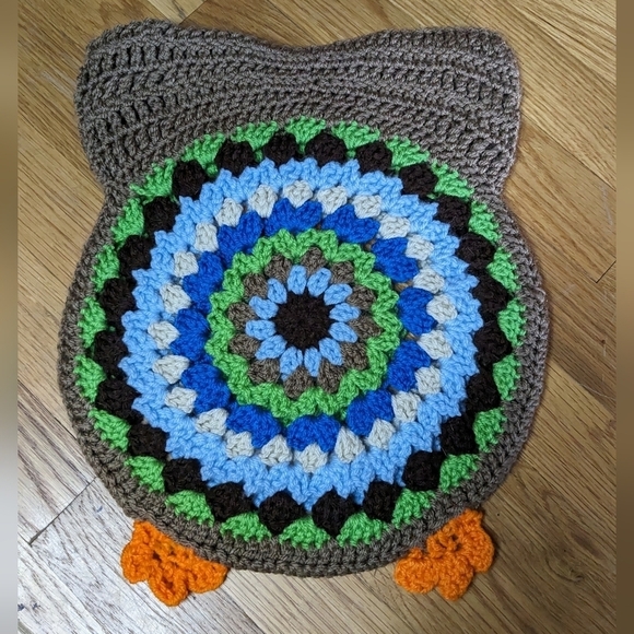 Adorable Handmade Crochet Owl‎ Decoration - Picture 5 of 7